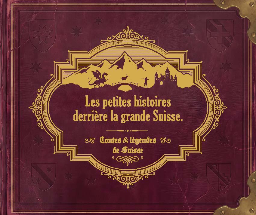 Couverture du calendrier Les petites histoires derrière la grande Suisse